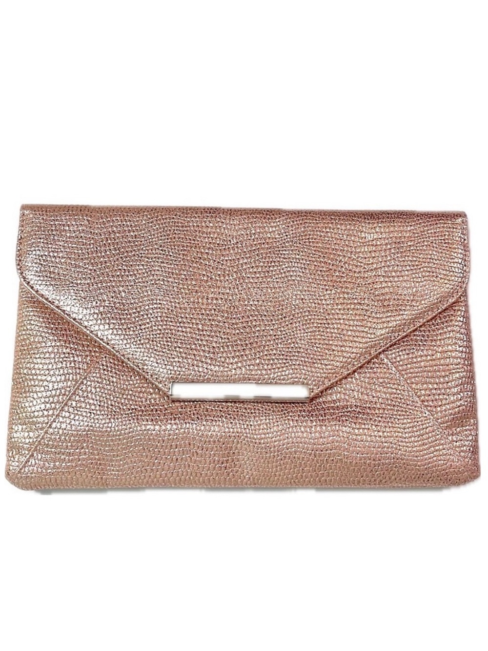 STYLE & CO BLUSH SHIMMER CLUTCH